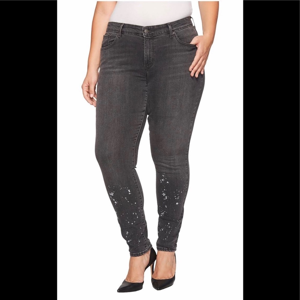 Plus-Size Levi’s 711 Mid-Rise Skinny Jeans NWT - Picture 1 of 6